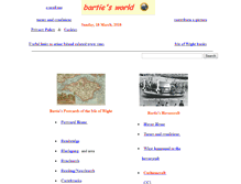 Tablet Screenshot of bartiesworld.co.uk